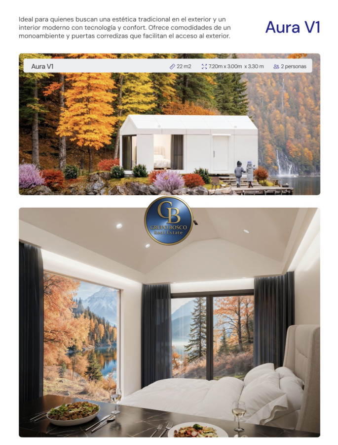 Casa ID.1456 - Casas Modulares AURA.