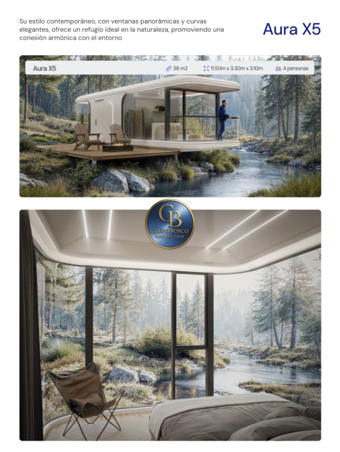Casa ID.1456 - Casas Modulares AURA.