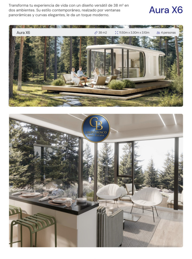 Casa ID.1456 - Casas Modulares AURA.