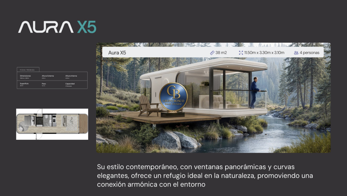 Casa ID.1456 - Casas Modulares AURA.