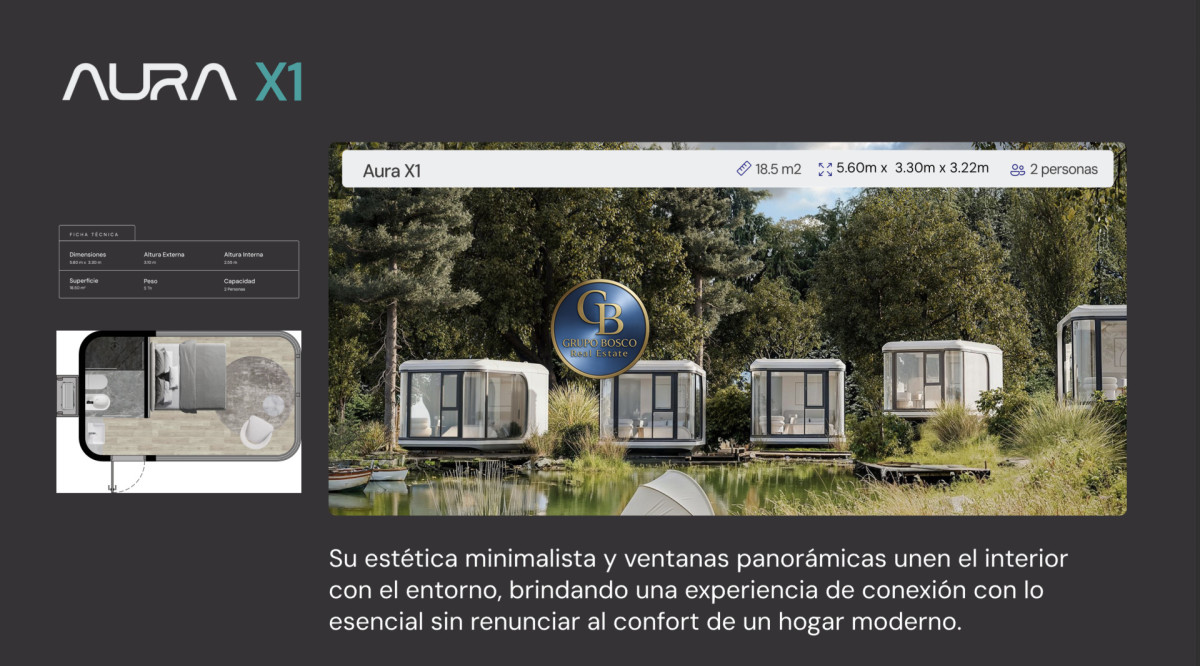 Casa ID.1456 - Casas Modulares AURA.