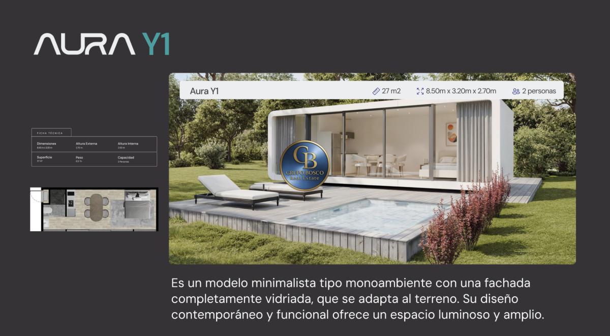 Casa ID.1456 - Casas Modulares AURA.
