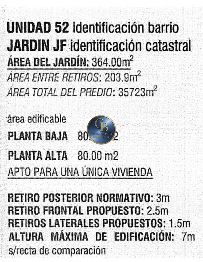 Terreno ID.1426 - Lote en Barrio Privado en Pinares