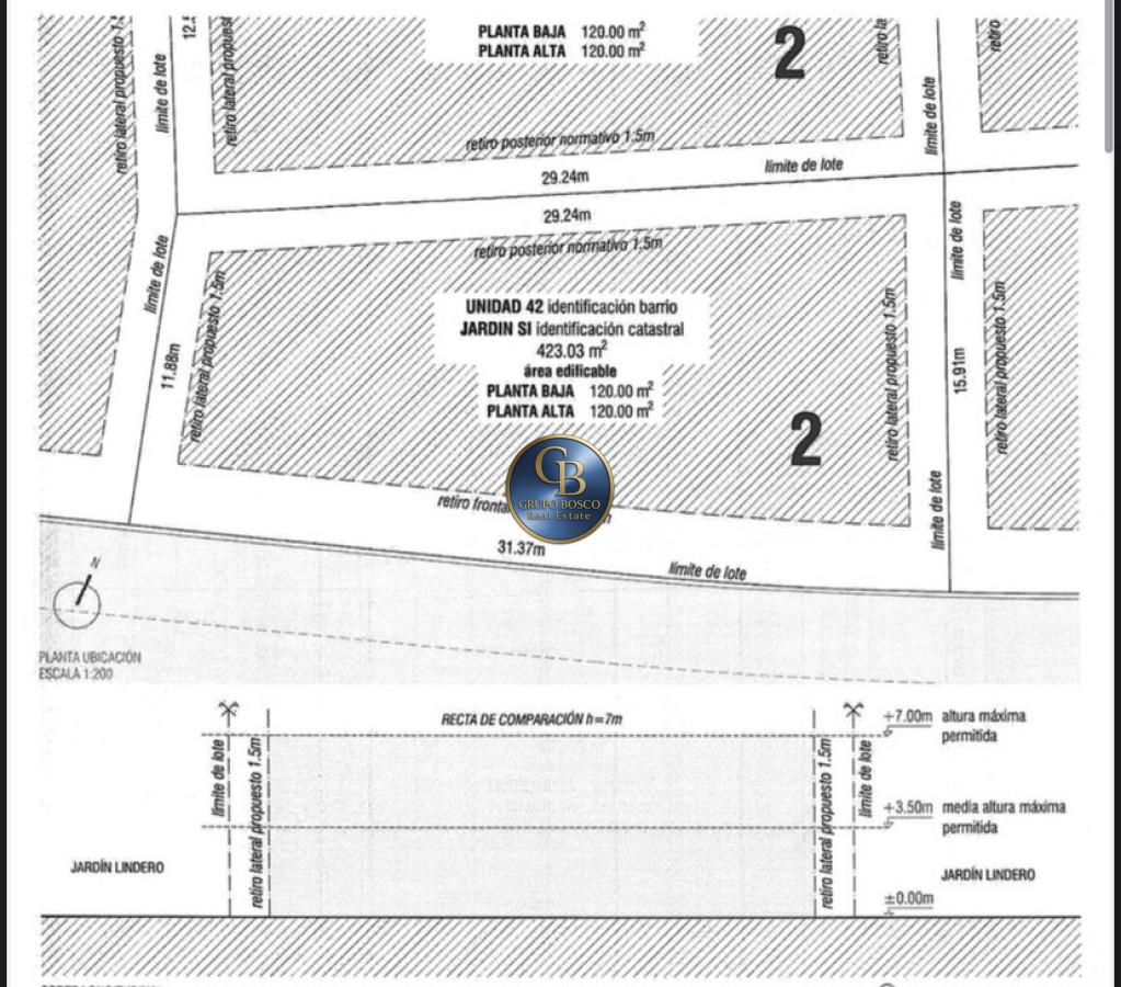 Terreno ID.1431 - Lote en Barrio Privado Parque Pinares