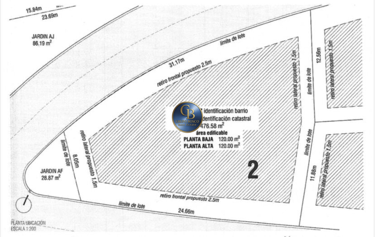 Terreno ID.1427 - Lote en Barrio Privado en Pinares
