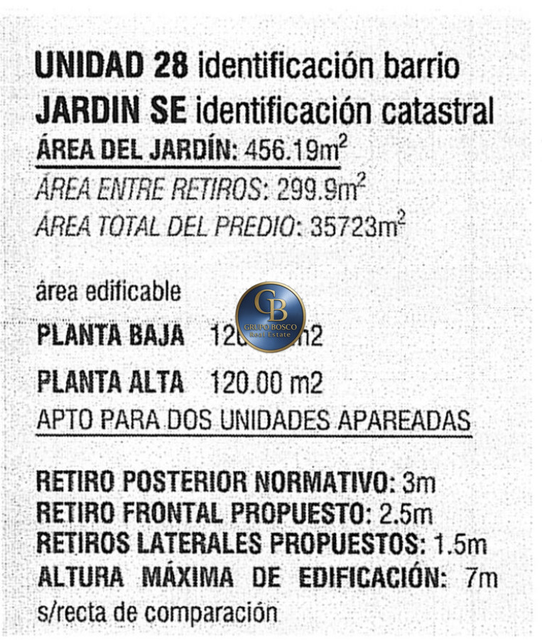 Terreno ID.1429 - Lote en Barrio Privado Parque Pinares