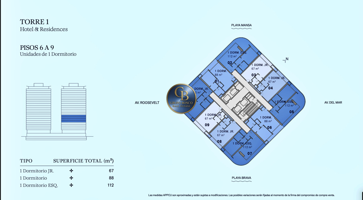 Apartamento ID.1439 - SLS Punta del Este Hotel & Residences.