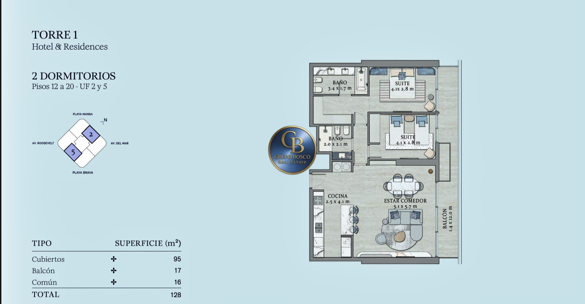 Apartamento ID.1439 - SLS Punta del Este Hotel & Residences.