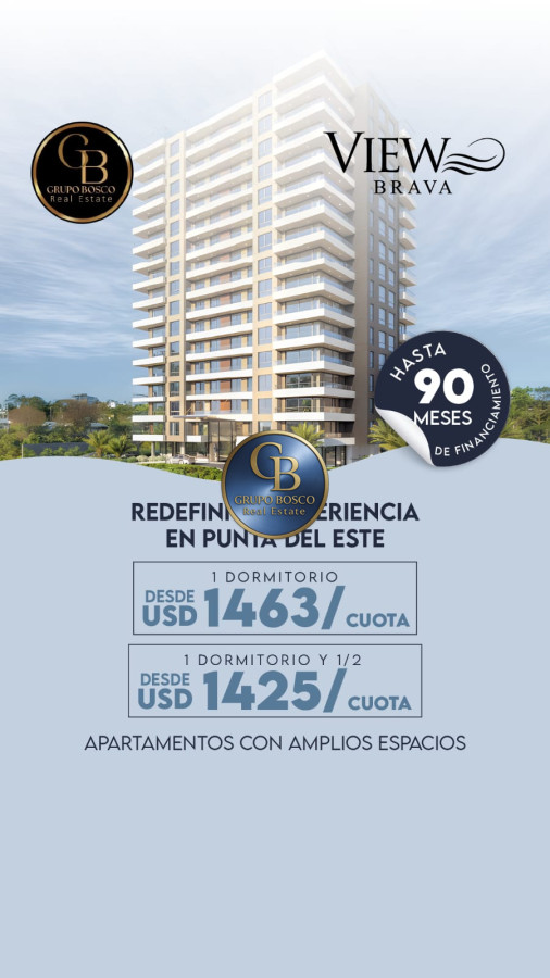 Apartamento ID.1515 - Emprendimiento View Brava Punta del este