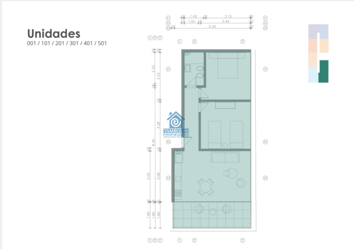 Apartamento ID.708 - MALDONADO ROOSEVELT APTO 2 DORMITORIOS VENTA EN POZO