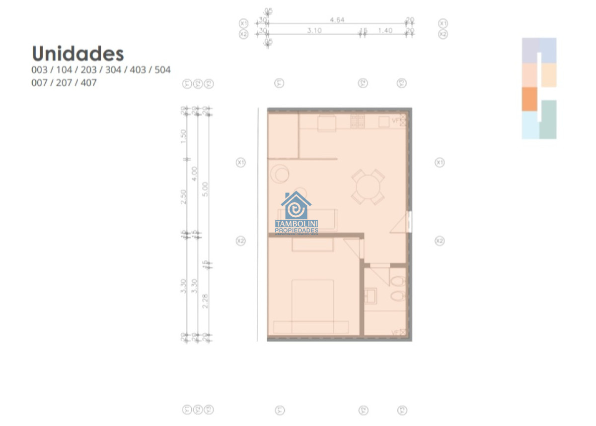 Apartamento ID.707 - MALDONADO ROOSEVELT APTO 1 DORMITORIO VENTA EN POZO
