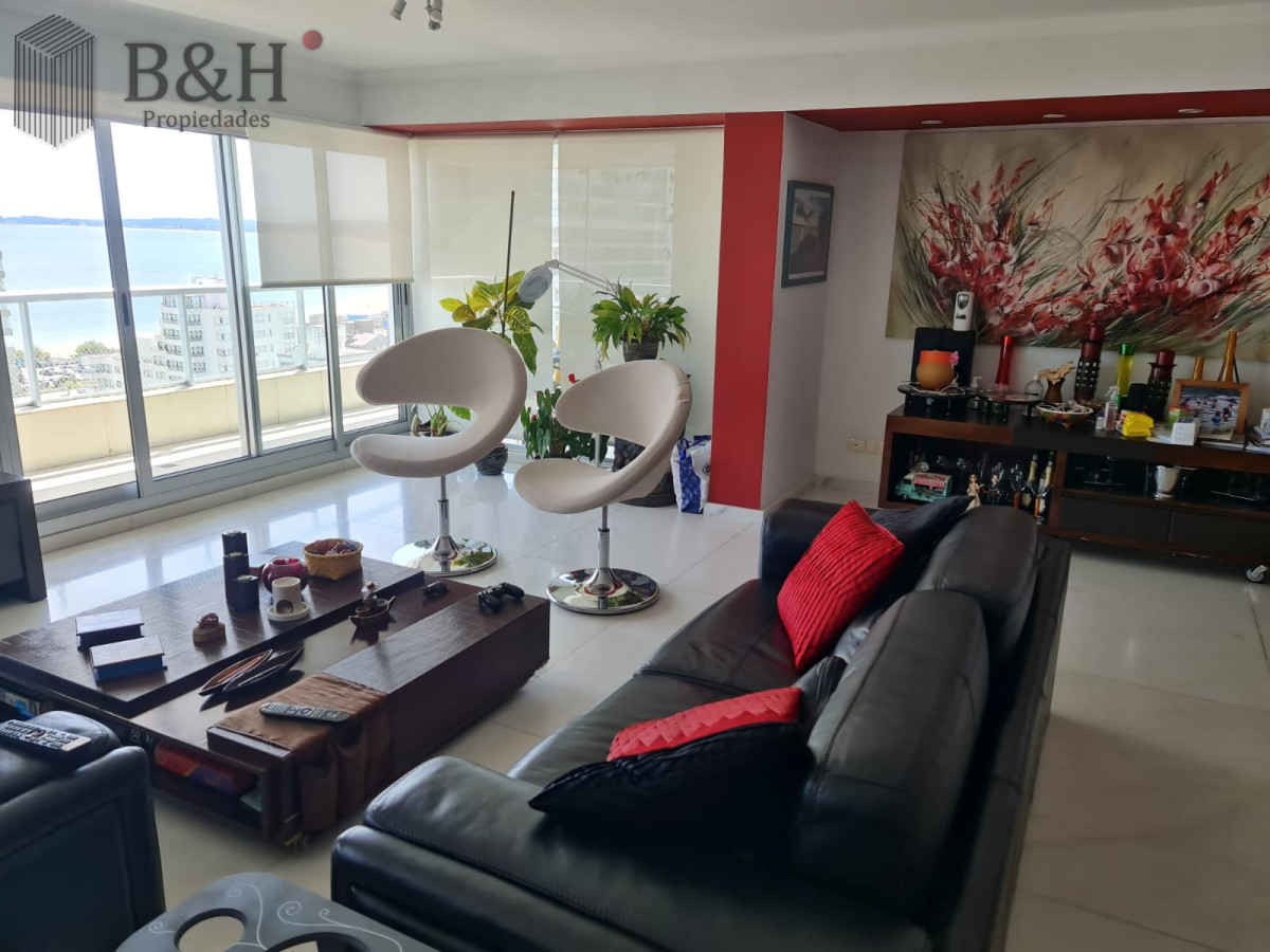 Apartamento ID.5800 - PUNTA DEL ESTE MANSA APTO 3 SUITES BALCON CON PARRILLERO EXCELENTE VISTA Y AMENITIES!