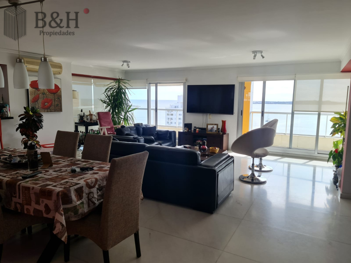 Apartamento ID.5800 - PUNTA DEL ESTE MANSA APTO 3 SUITES BALCON CON PARRILLERO EXCELENTE VISTA Y AMENITIES!