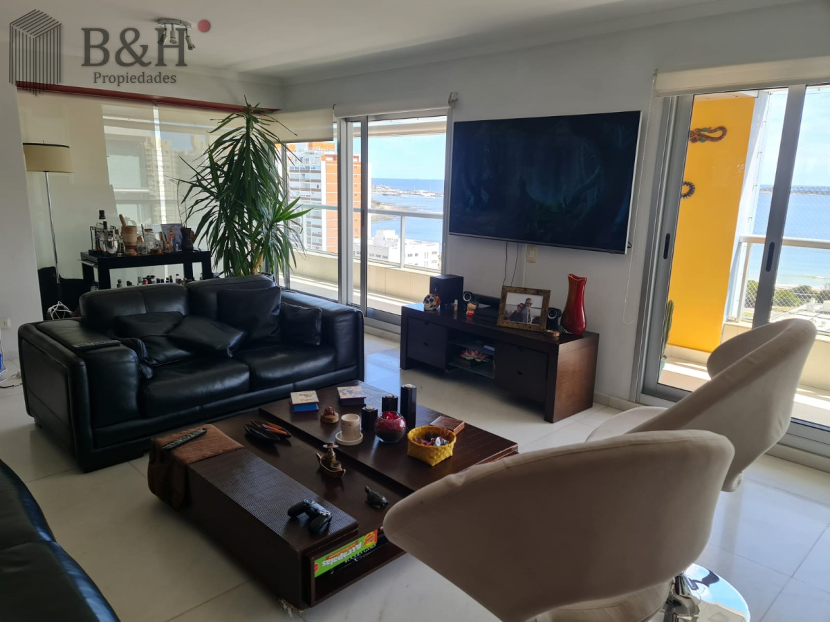Apartamento ID.5800 - PUNTA DEL ESTE MANSA APTO 3 SUITES BALCON CON PARRILLERO EXCELENTE VISTA Y AMENITIES!