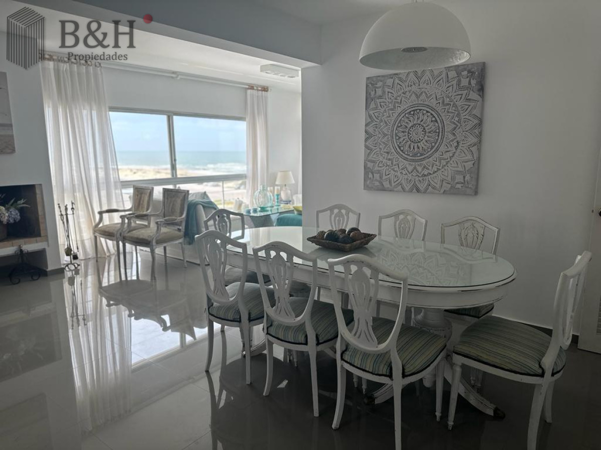 Apartamento ID.5111 - Frente al mar. Apartamento en alquiler anual de 3 dormitorios en Punta del Este 