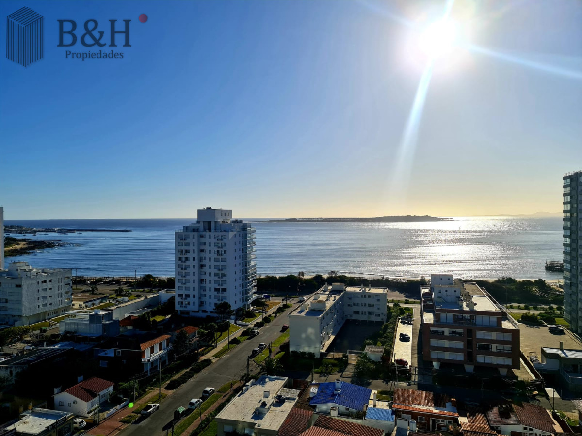Apartamento ID.5800 - PUNTA DEL ESTE MANSA APTO 3 SUITES BALCON CON PARRILLERO EXCELENTE VISTA Y AMENITIES!