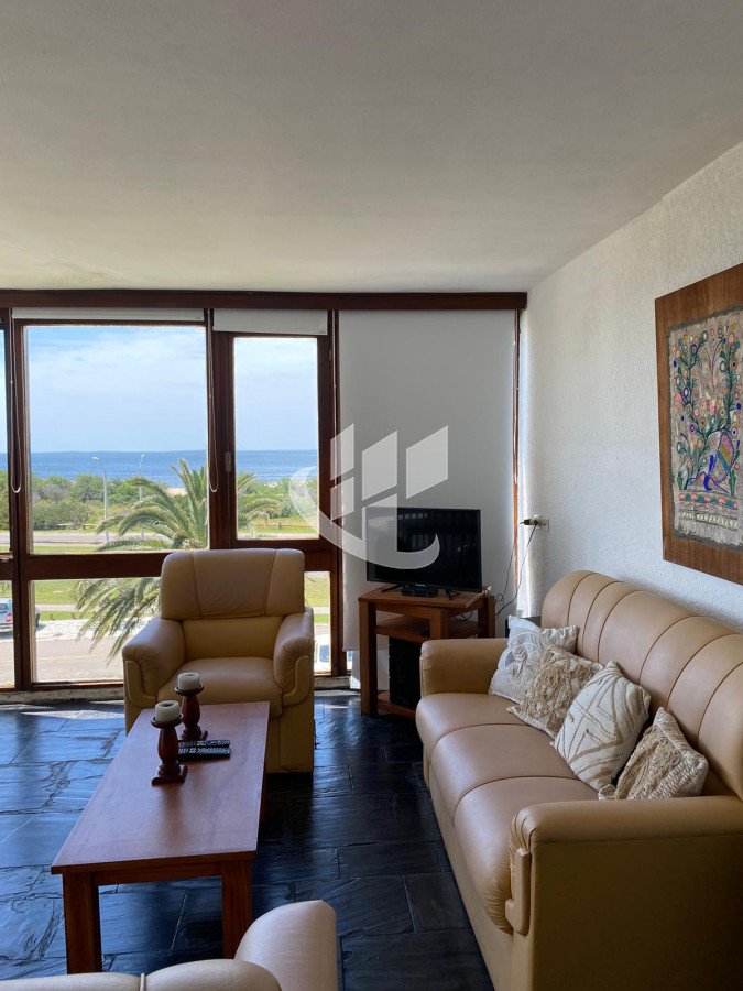 Apartamento ID.914 - Alquiler temporario , apto  2 DORMITORIO en playa brava frente al mar