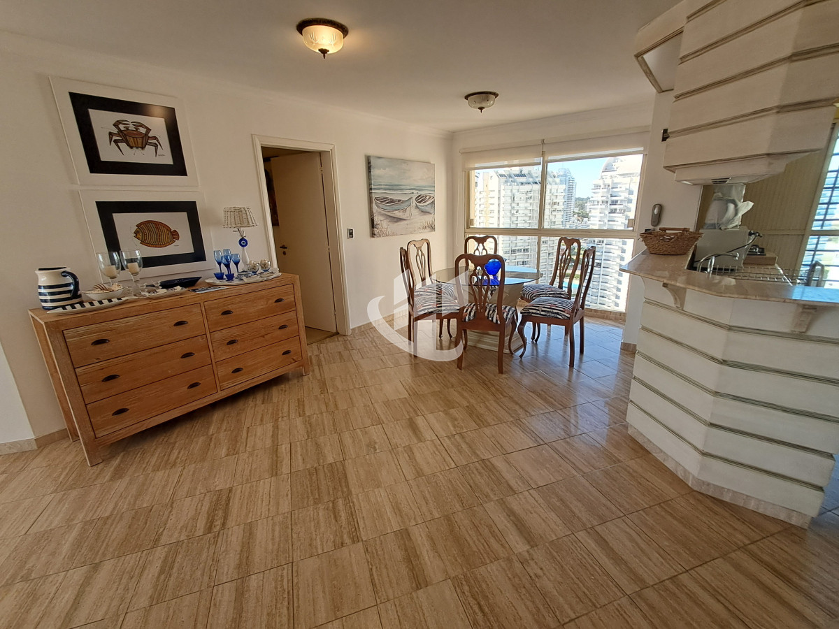 Apartamento ID.1802 - PUNTA DEL ESTE BRAVA 2 DORMITORIOS ALQUILER
