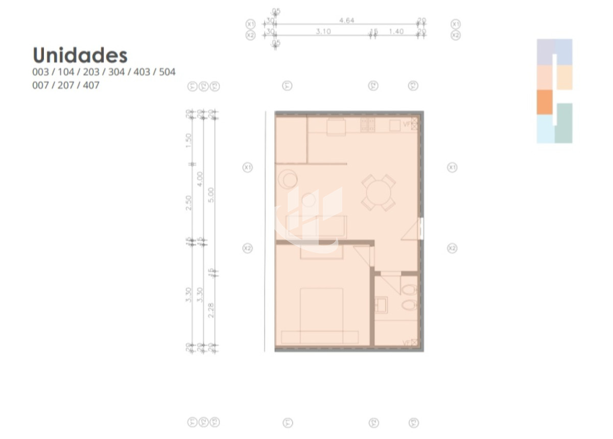 Apartamento ID.1699 - MALDONADO ROOSEVELT APTO 1 DORMITORIO VENTA EN POZO