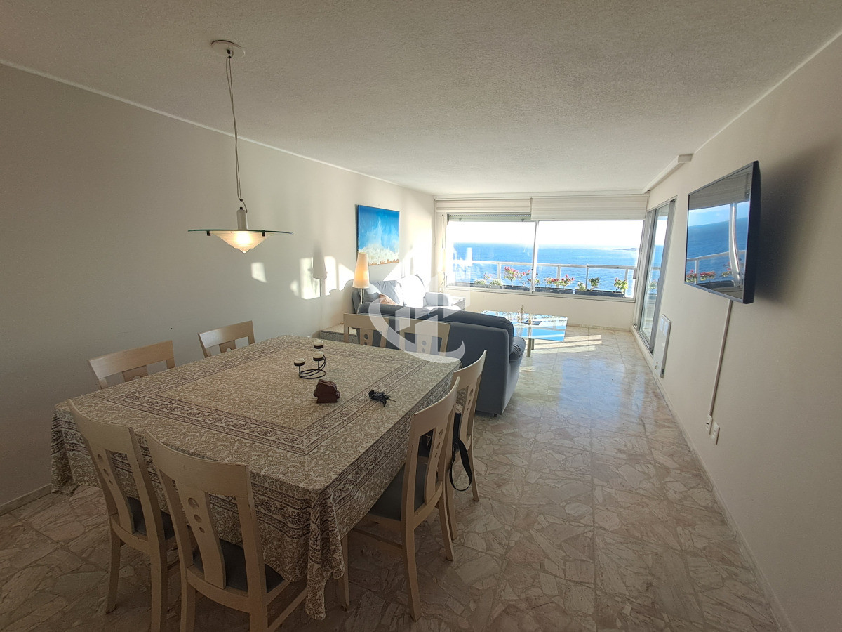 Apartamento ID.2227 - PUNTA DEL ESTE MANSA APTO 2 DORM Y DEP CON ESPECTACULAR VISTA AL MAR !