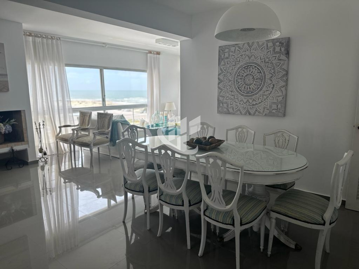 Apartamento ID.1906 - Frente al mar. Apartamento en alquiler anual de 3 dormitorios en Punta del Este 