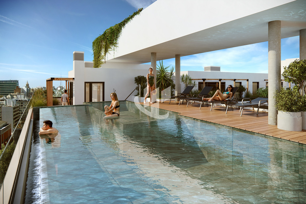 Apartamento ID.2080 - Apartamento 1 dormitorio en Cordon Sur - Tempo Guayabos