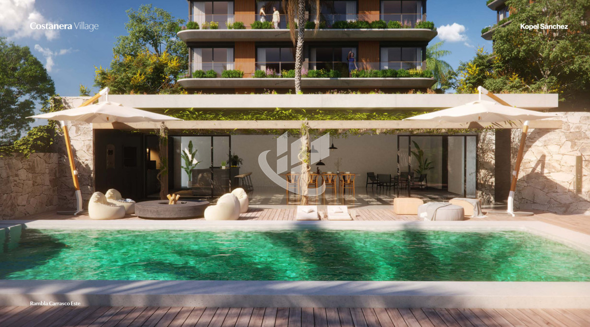 Apartamento ID.2258 - Alquiler 2 Dormitorios Barra de Carrasco, Garaje, Piscina, Frente a la Rambla