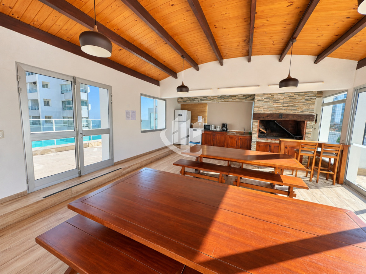 Apartamento ID.2903 - PUNTA DEL ESTE BRAVA APTO DE 1 DORMITORIO Y MEDIO CON AMENITIES ALQUILER TEMPORADA