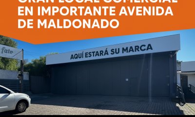 Local Comercial Sobre una de las avenidas más transitadas de Maldonado.