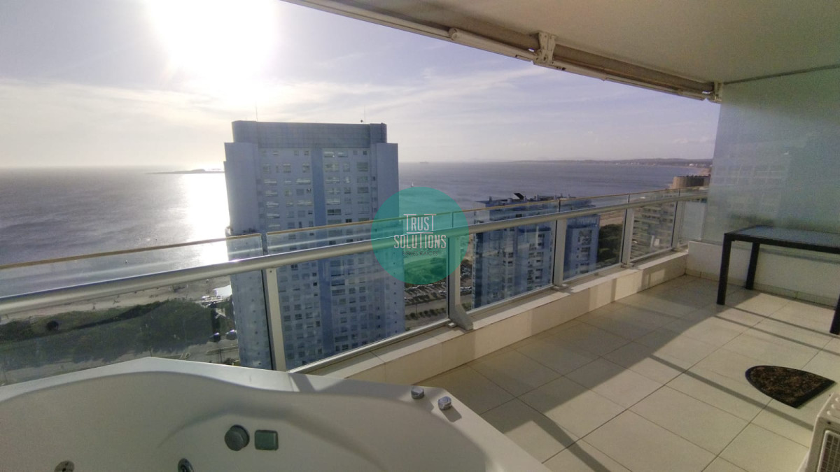 Apartamento ID.1465 - Venta y Alquiler Anual Exclusivo Apto 2D Mansa Punta con Amenities y vista espectacular 