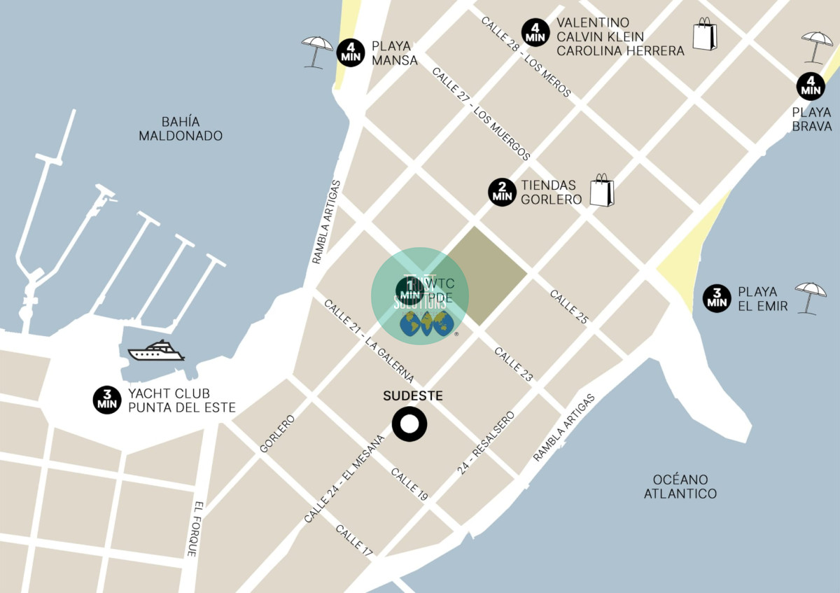 Apartamento ID.1449 - VENTA DE HERMOSO APARTAMENTO A ESTRENAR EN EL EDIFICIO SUDESTE DE PUNTA DEL ESTE