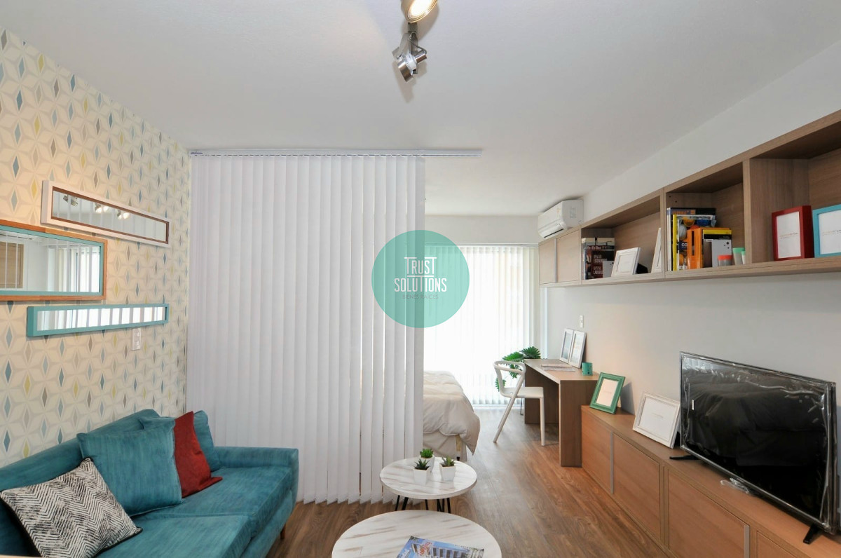 Apartamento ID.1510 - ACOGEDOR MONOAMBIENTE EQUIPADO EN ALQUILER EN POCITOS