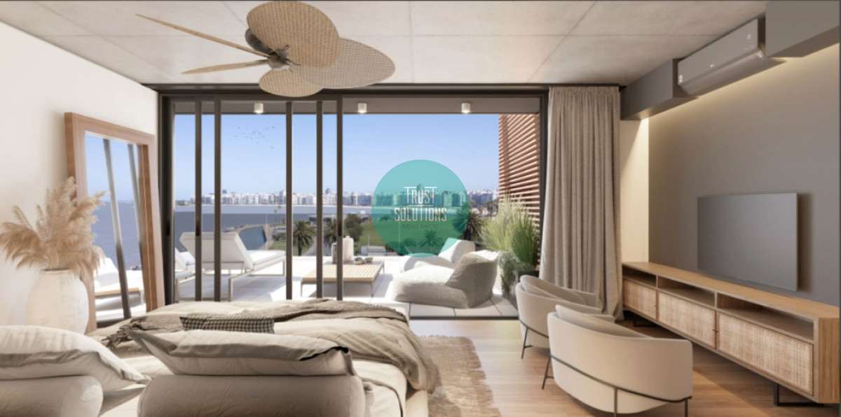 Apartamento ID.1307 - Venta Ap.Pocitos Nuevo 2D 2B Suite Ed.Categoría Amenities frente al mar