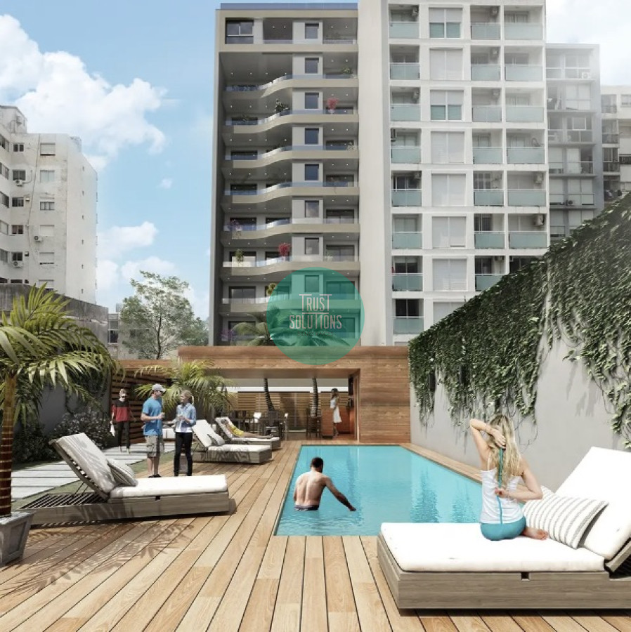 Apartamento ID.1027 - Venta Ap.Pocitos Nuevo 1D CON RENTA Amenities 