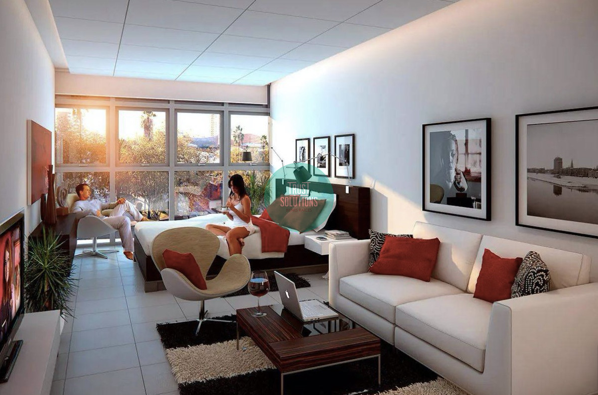 Apartamento ID.146 - Venta Ap.Pocitos Nuevo 1D con Garaje  Ed.Garden Plaza con renta 