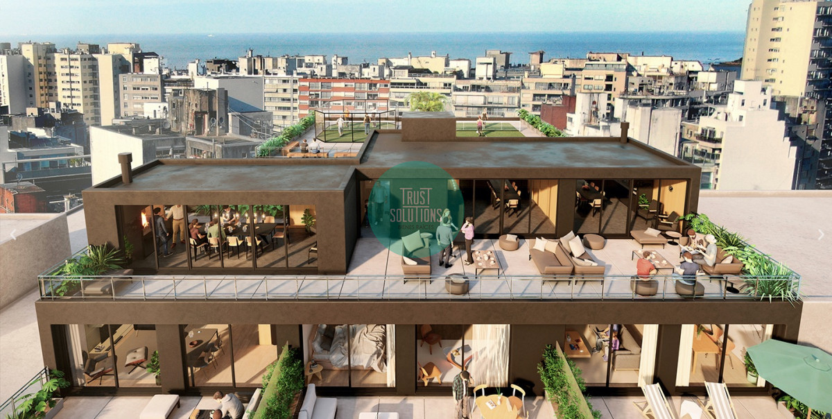 Apartamento ID.191 - Venta 2D Pocitos Terraza Amenities Ed.Be One Fit26 en construcciín