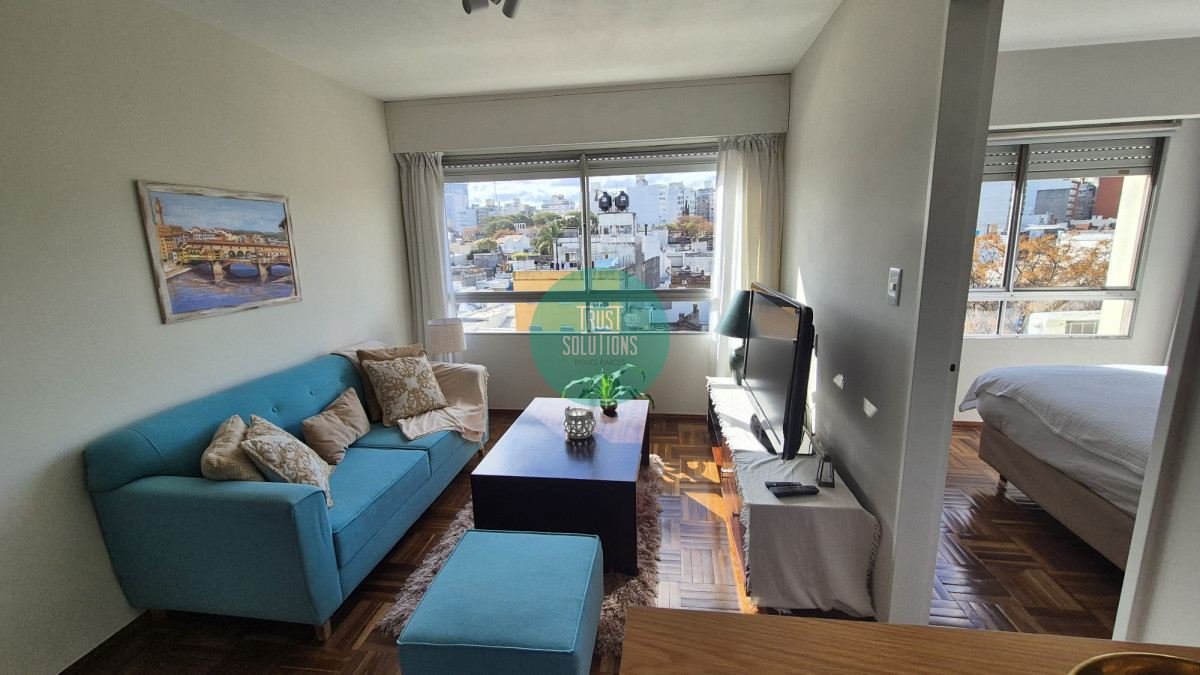 Apartamento ID.1674 - HERMOSO Y CALIDO APARTAMENTO RECICLADO Y EQUIPADO EN ALQUILER EN POCITOS