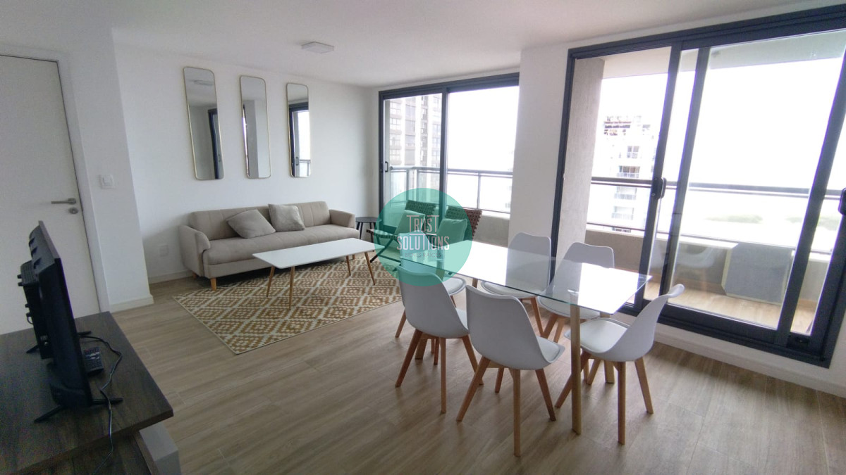 Apartamento ID.1316 - Venta y Alquiler Anual Apto 2D Brava Punta a estrenar con Amenities prox al mar 