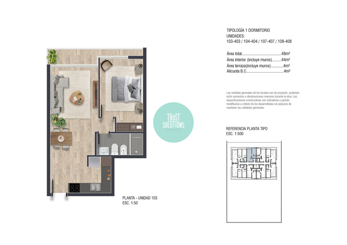 Apartamento ID.1451 - VENTA DE HERMOSO APARTAMENTO A ESTRENAR EN EL EDIFICIO SUDESTE DE PUNTA DEL ESTE