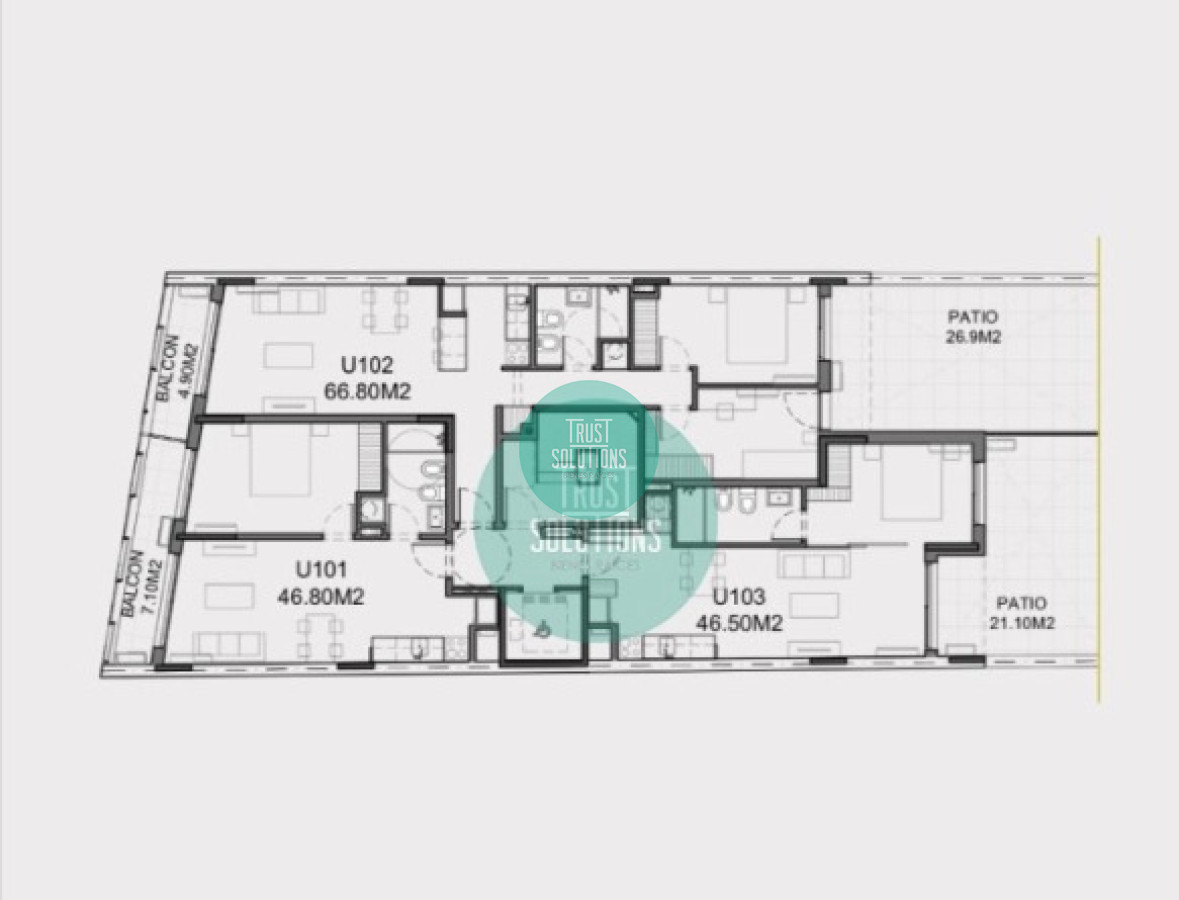 Apartamento ID.1152 - Venta Apto. Cordón 2D Ed.Site Paullier Amenities OPORTUNIDAD!!