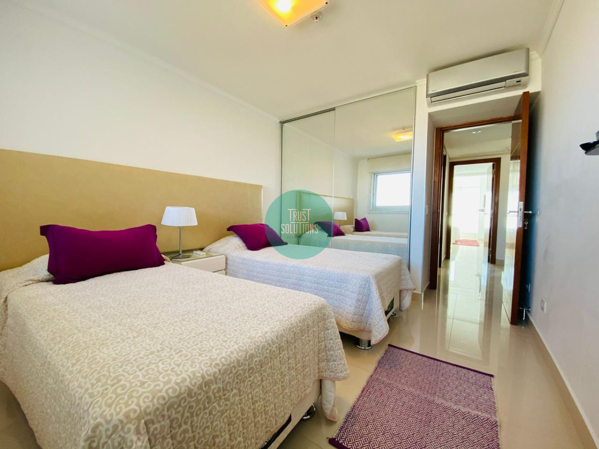 Apartamento ID.1524 - Venta y Alquiler Anual Piso alto 2D Mansa Punta con Amenities premium con vista espectacular 