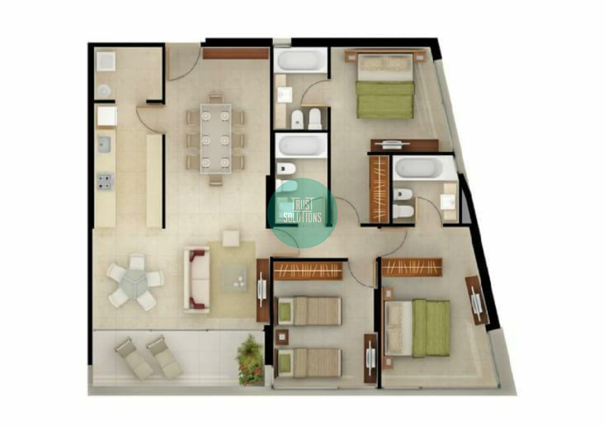 Apartamento ID.643 - Venta Apto Brava Punta 3D a estrenar con Amenities 
