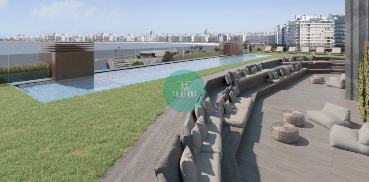 Apartamento ID.1307 - Venta Ap.Pocitos Nuevo 2D 2B Suite Ed.Categoría Amenities frente al mar