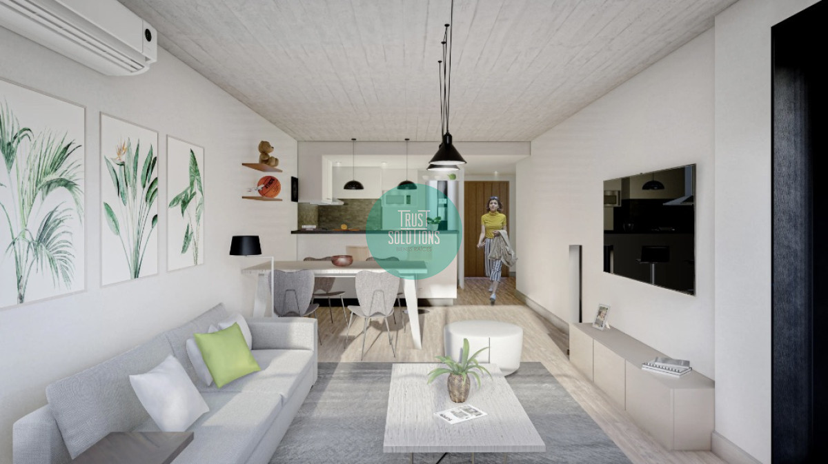 Apartamento ID.942 - Venta Ap.Pocitos 1D Terraza Ed.Bull con alta renta