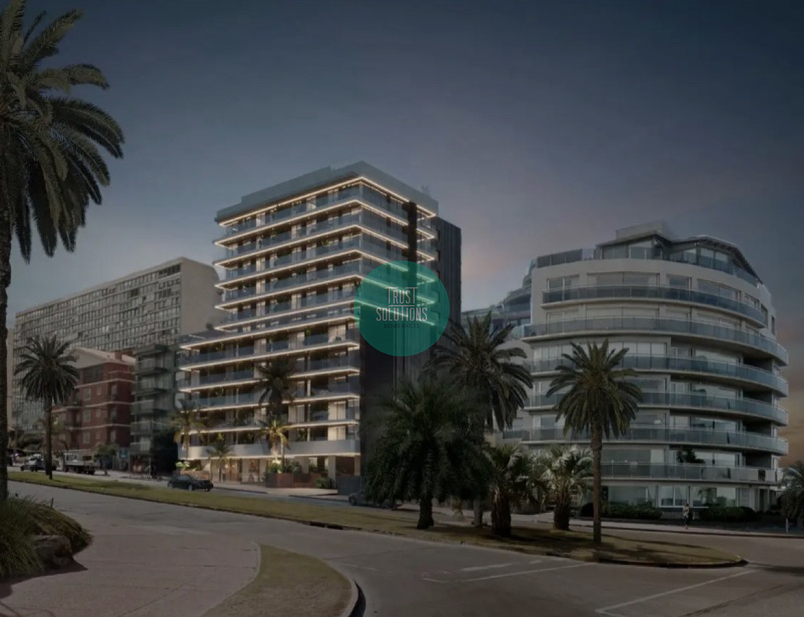 Apartamento ID.1307 - Venta Ap.Pocitos Nuevo 2D 2B Suite Ed.Categoría Amenities frente al mar