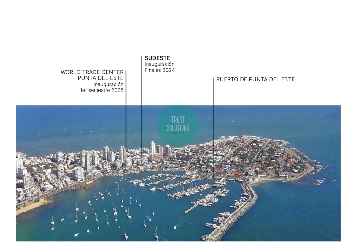 Apartamento ID.1450 - VENTA DE DIVINO APARTAMENTO A ESTRENAR EN EL EDIFICIO SUDESTE DE PUNTA DEL ESTE