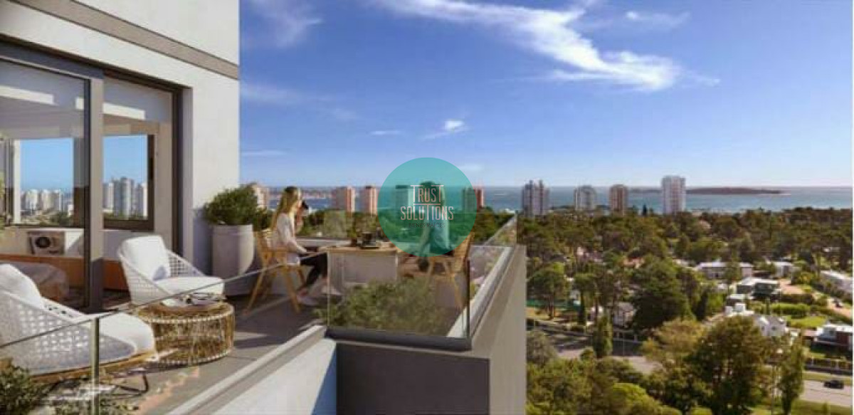 Apartamento ID.548 - Venta Apto 2D Mansa Punta con Amenities Piso alto en pozo 
