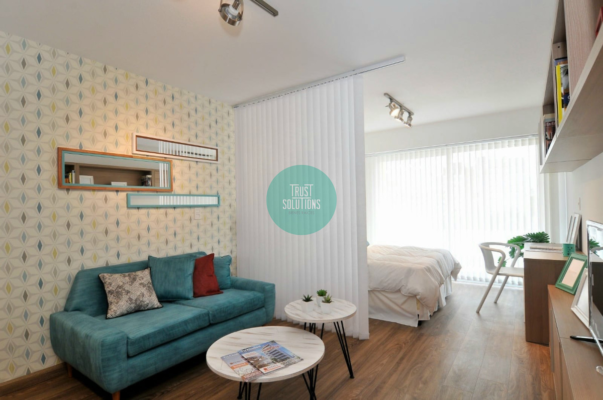Apartamento ID.1510 - ACOGEDOR MONOAMBIENTE EQUIPADO EN ALQUILER EN POCITOS
