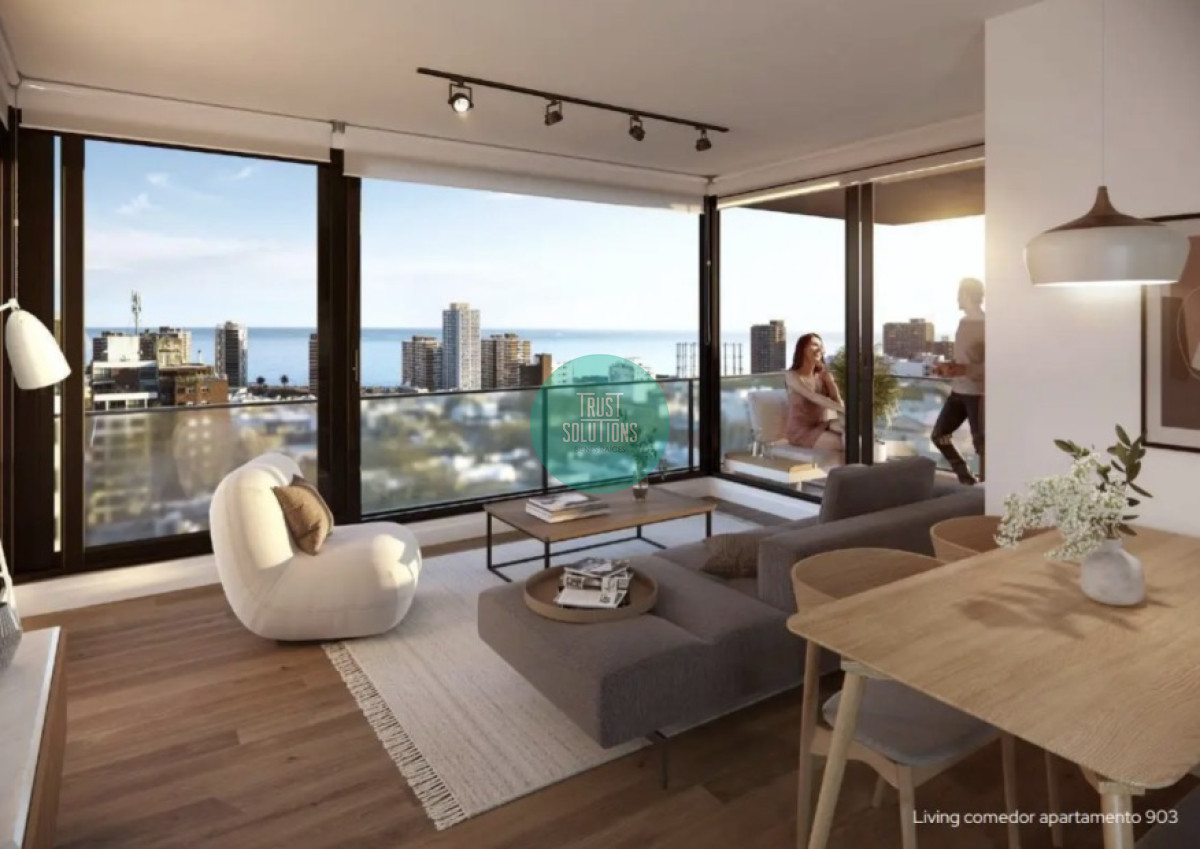 Apartamento ID.885 - Venta Mono Centro Terraza completos Amenities, en construcción