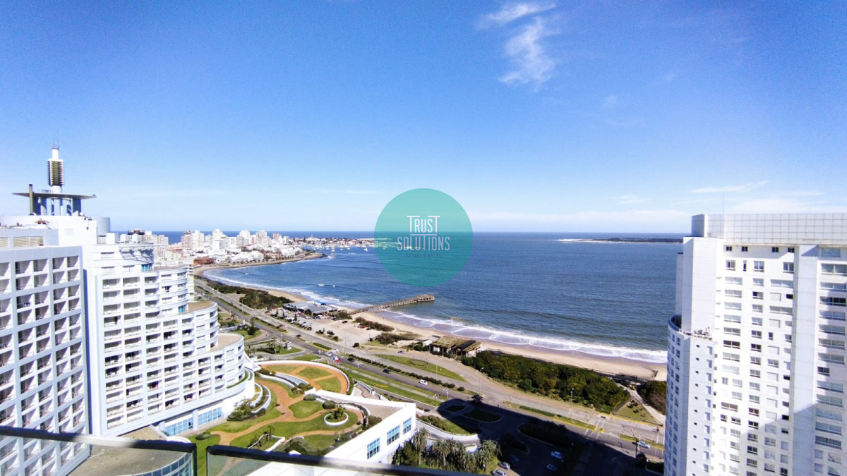 Apartamento ID.1465 - Venta y Alquiler Anual Exclusivo Apto 2D Mansa Punta con Amenities y vista espectacular 